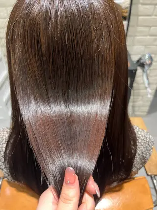 ロング カラー 髪質改善アンジュール かのんのヘアスタイル