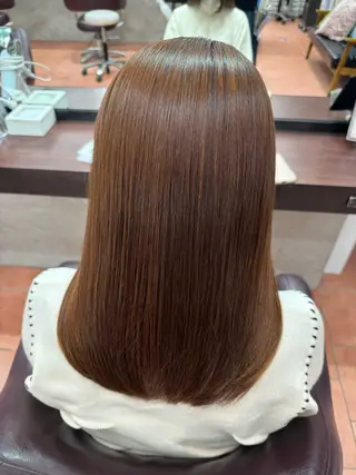 セミロング カラー 美髪透明感🫧三澤 廉 M.SLASHのヘアスタイル