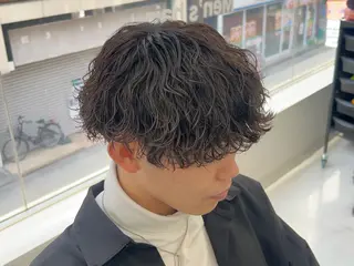 パーマ メンズ メンズカット特化✂︎ SHINGO 本厚木のヘアスタイル