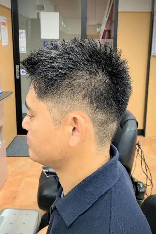 ショート 理容プラージュ燕三条 福井のヘアスタイル