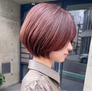 ショート カラー 廣瀬双葉 トップスタイリストのヘアスタイル