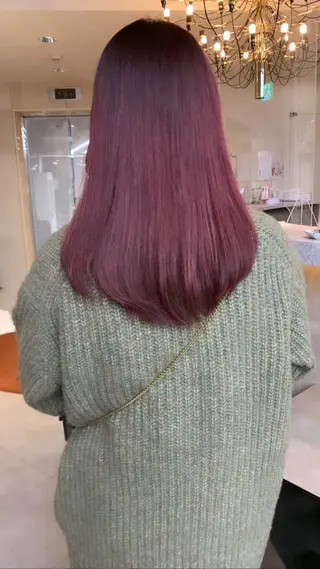 ロング カラー りん 🎀韓国スタイルのヘアスタイル