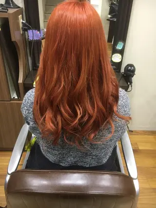 セミロング カラー 東條 克義のヘアスタイル