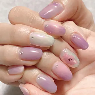 ネイル 田口 美奈のヘアスタイル