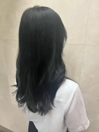 セミロング カラー 5月予約解放しまし たイルミナ公認荒井のヘアスタイル