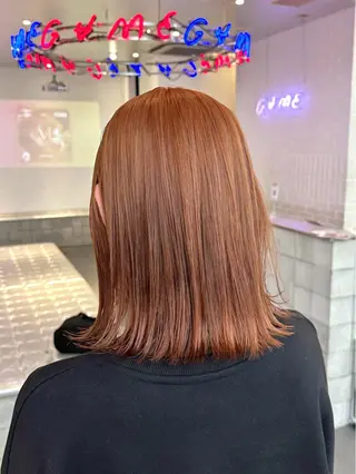 セミロング カラー 🌈艶髪ベージュ🌈 ユウトのヘアスタイル