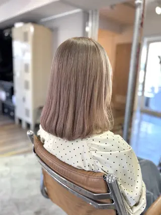 ミディアム カラー coii コイ【原宿/表参道】のヘアスタイル