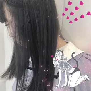 カラー EMANON新宿東口所属・新宿駅近♡個室 ♡関口三都季🌜のヘアスタイル