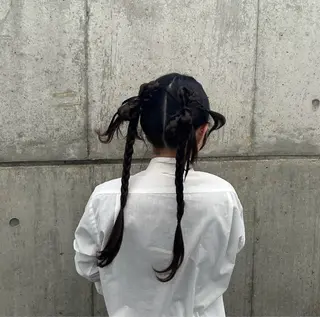 ヘアアレンジ ミヤザキ ナギ🈂️のヘアスタイル