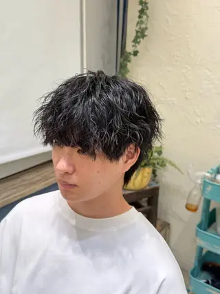 パーマ メンズ メンズカット Hikaruのヘアスタイル