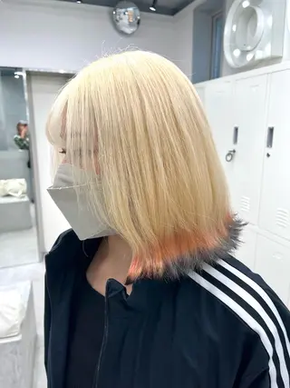 カラー 中村 彩夏のヘアスタイル