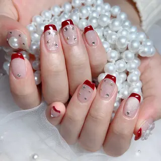 ネイル M🌷nail 長さだし専門店のネイルデザイン