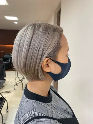 ショート カラー ヘアアレンジ 【Sweep】おじま のぞみのヘアスタイル