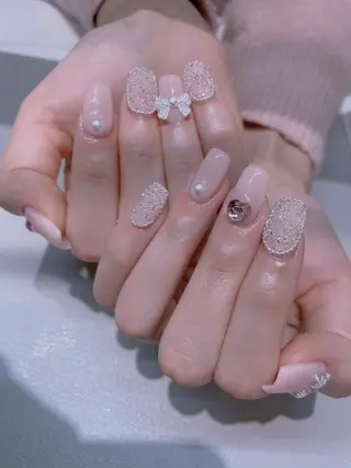 ネイル 長さだし専門店 M2　rikaのネイルデザイン