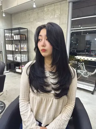 ロング Hinane ‪❤︎‬のヘアスタイル