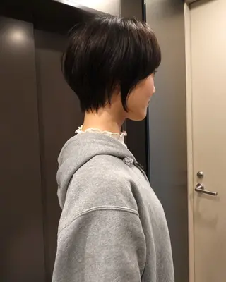 ショート 川田大輝 ナチュラルモードのヘアスタイル