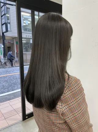 ロング カラー 陶山 直樹のヘアスタイル