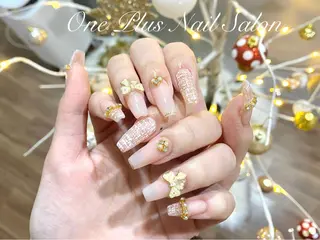 ロング ネイル One Plus Nail Salonのネイルデザイン