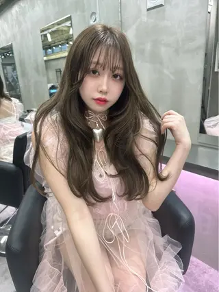 カラー the path sora♡のヘアスタイル