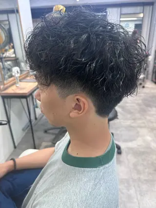 パーマ メンズ Noyヨシモト ヒロトのヘアスタイル