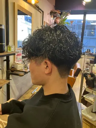 パーマ メンズ 【髪質改善】関根 拓斗のヘアスタイル