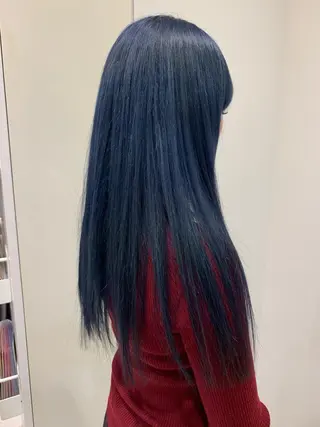 ロング カラー インナーエクステ渋谷 🦋KAJIのヘアスタイル