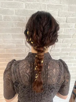 ロング ヘアアレンジ Topstylist YUKIのヘアスタイル