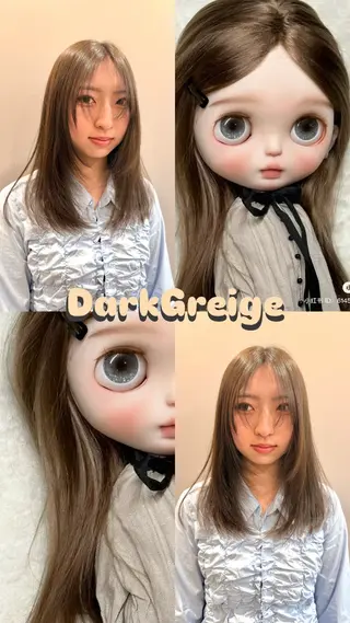 ロング カラー 似合わせカラー／ 松岡茉和🐼🌈🌟のヘアスタイル