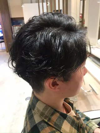 パーマ メンズ 💈髪質改善メニュー 佐藤 萌💈のヘアスタイル
