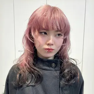 セミロング カラー チャン💫レイヤー /透明感カラー💫のヘアスタイル