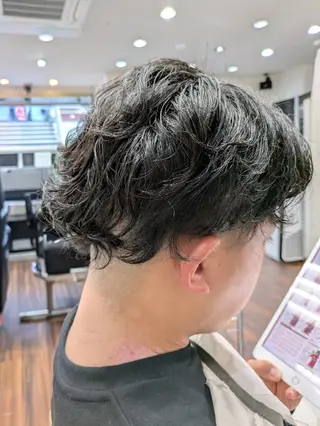 メンズ 大人女性カット/ヘア セット✨️片本🌸のヘアスタイル