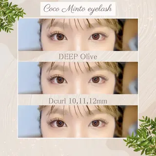 マツエク・マツパ CocoMinto Rie.Mのマツエク・マツパデザイン