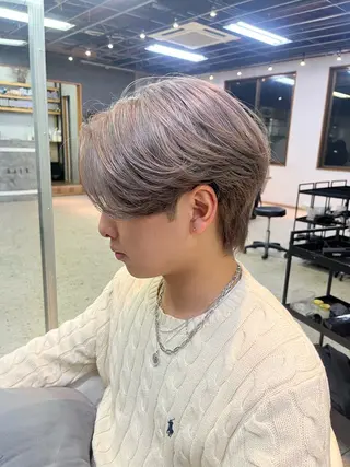 カラー メンズ 韓国ヘア🇰🇷 RYOTAのヘアスタイル