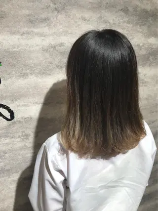 ミディアム カラー 🫟Blanco🫟 Color&Careのヘアスタイル