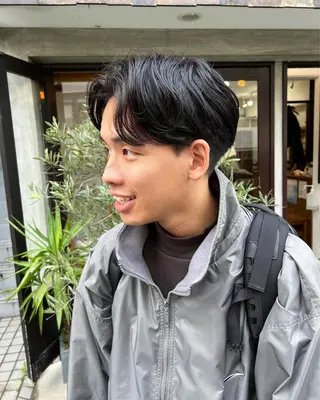 ショート メンズ 木村陸弥🌿似合わせ 再現性メンズヘアのヘアスタイル