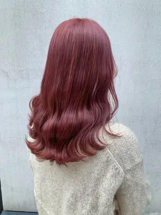 ロング カラー ヘアアレンジ yuka .のヘアスタイル
