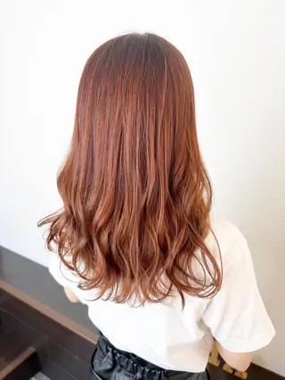 ロング カラー パーマ ヘアアレンジ 名古屋駅/トップス タイリスト/大黒拓哉のヘアスタイル