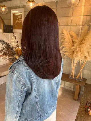 セミロング 狩野 くるみのヘアスタイル