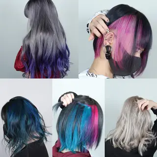 カラー 秋葉 洸平のヘアスタイル