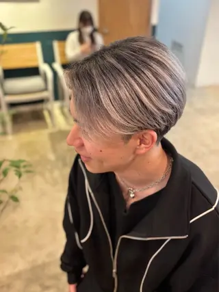 メンズ ☁️RIKA☁️ @ri2_____bのヘアスタイル