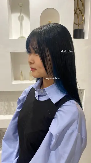 カラー 黒木 心温のヘアスタイル