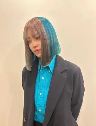 ミディアム hair&eye🎀 /momoKaのヘアスタイル