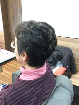 ショート カラー Annon プライベートサロンのヘアスタイル