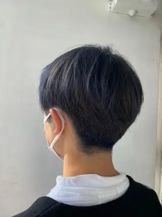 ショート マツモト シゲキのヘアスタイル