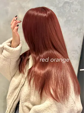 セミロング カラー ヘアアレンジ 顔周りカット×透明感 カラー💫AINAのヘアスタイル