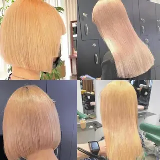 セミロング カラー 🌹TikTok４万 ﾌｫﾛﾜｰ🌹AKIのヘアスタイル