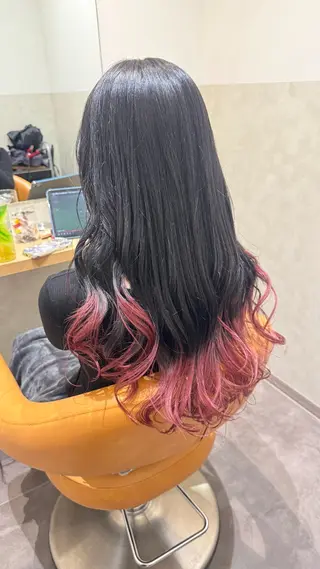 ロング カラー SALOWIN札幌大通り所属・札幌ブリーチカラー/ ダブルカラー/ドイのヘアスタイル