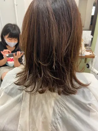 ミディアム 久木原 ゆりのヘアスタイル