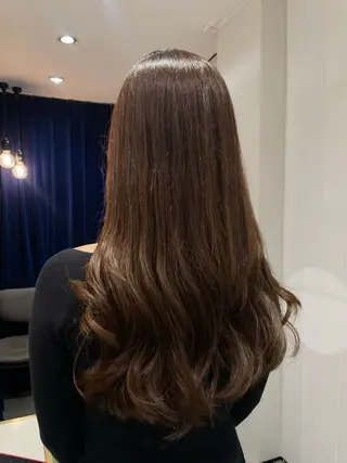 ロング カラー HARUHI 銀座 美容師౨ৎ⋆˚のヘアスタイル