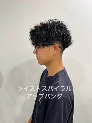 パーマ メンズ 心斎橋メンズサロン リベルテグリットのヘアスタイル